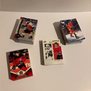 Lot of 155 Upperdeck NHL Cards